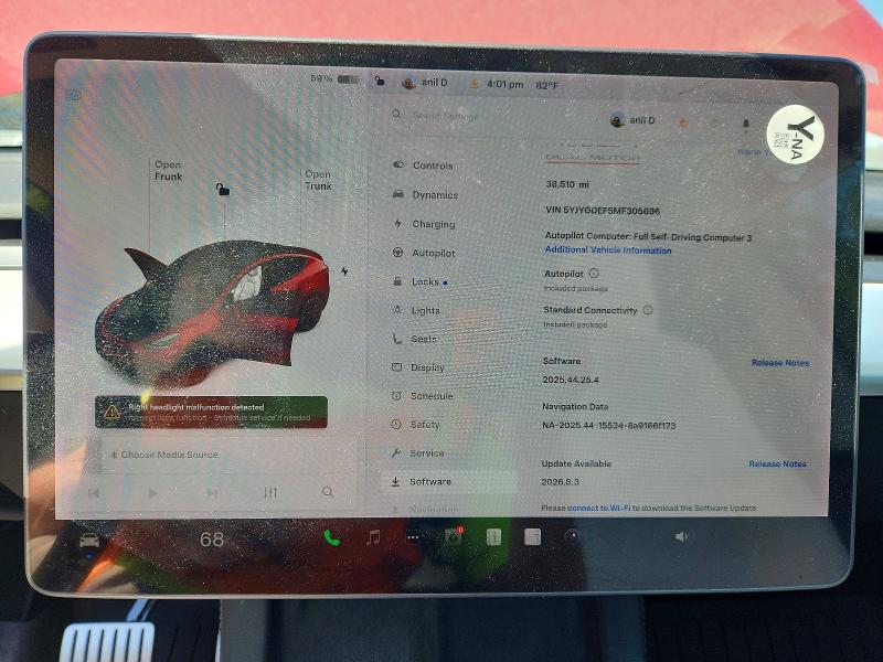Aukcja sprzedaży 2021 Tesla Model Y, vin: 5YJYGDEF5MF305696, numer aukcji: 50728416