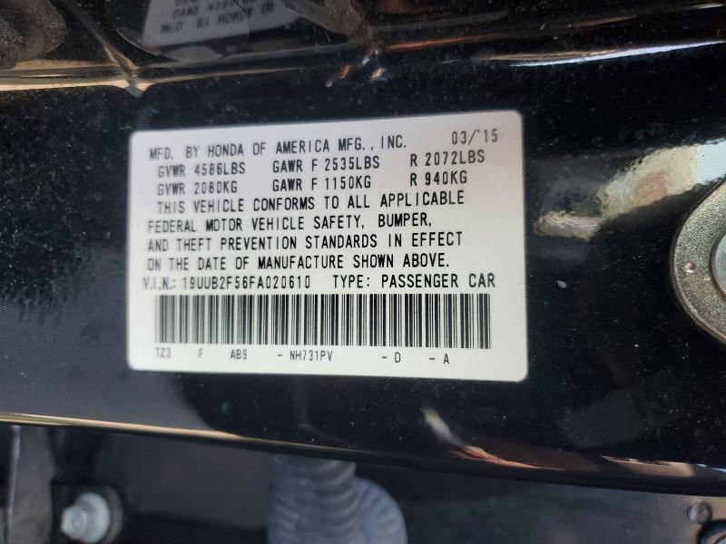 Продажа на аукционе авто 2015 Acura Tlx, vin: 19UUB2F56FA020610, номер лота: 49486546