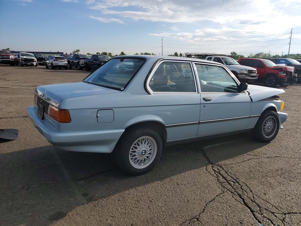51212506 :رقم المزاد ، WBAAG3304B8010822 vin ، 1981 Bmw 320 مزاد بيع