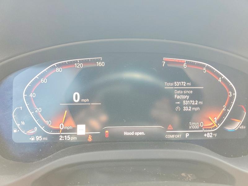 50902086 :رقم المزاد ، 5UXTY5C07M9G01245 vin ، 2021 Bmw X3 مزاد بيع