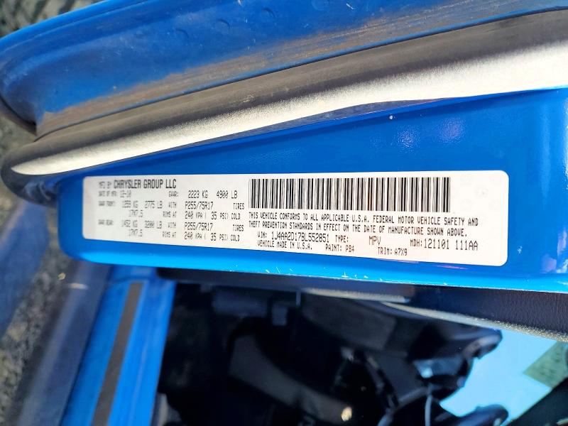 49140946 :رقم المزاد ، 1J4AA2D17BL552851 vin ، 2011 Jeep Wrangler مزاد بيع