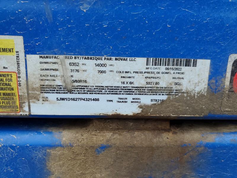Продажа на аукционе авто 2023 Sure-trac Unknown, vin: 5JW1D1627P4321408, номер лота: 45808626