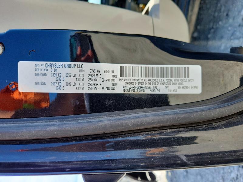 Продаж на аукціоні авто 2010 Dodge Grand Caravan, vin: 2D4RN4DE9AR443537, номер лоту: 50528916