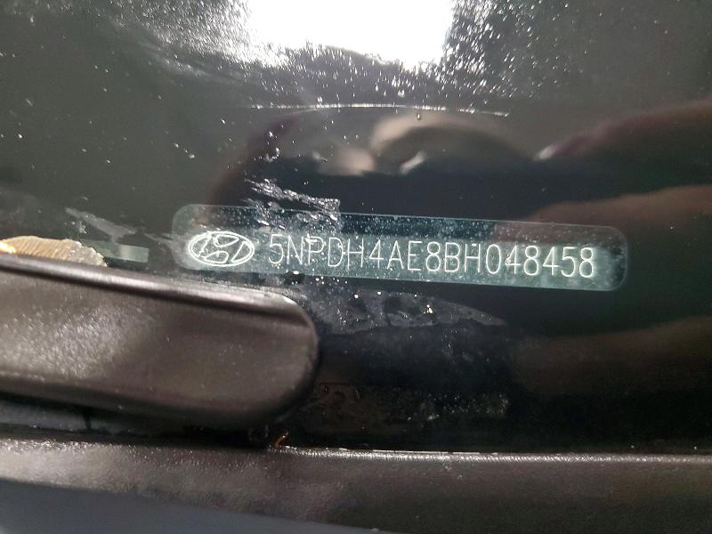 2011 Hyundai Elantra მანქანა იყიდება აუქციონზე, vin: 5NPDH4AE8BH048458, აუქციონის ნომერი: 49500116