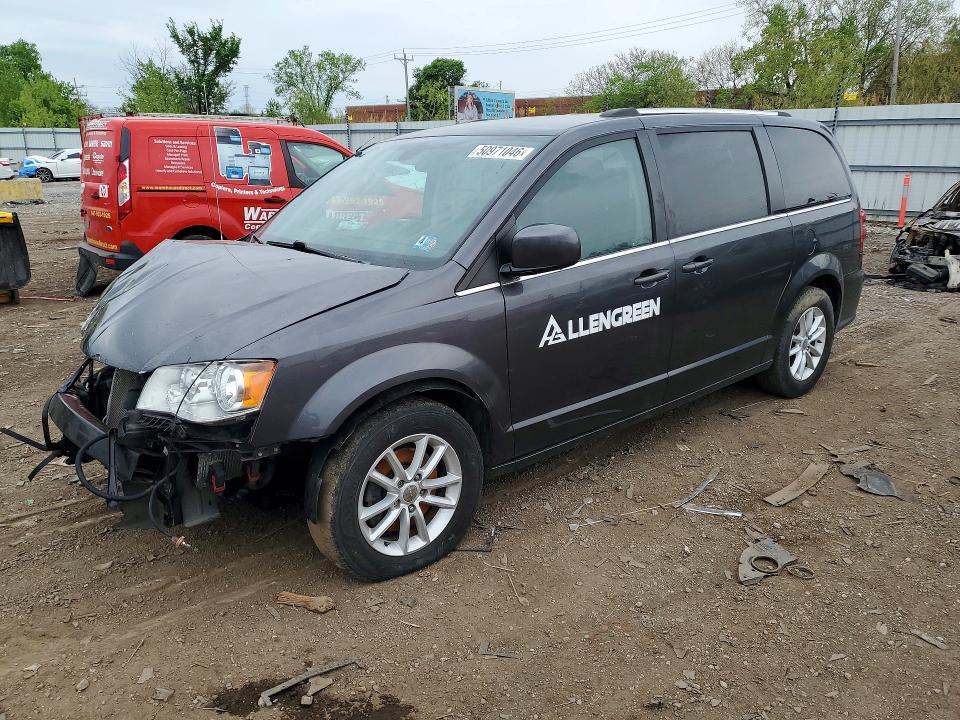 2018 Dodge Grand Caravan მანქანა იყიდება აუქციონზე, vin: 2C4RDGCG3JR327769, აუქციონის ნომერი: 50971046