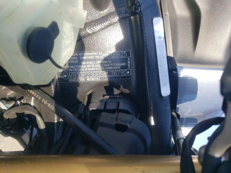 50940956 :رقم المزاد ، WB10P2300S6L38790 vin ، 2025 Bmw S 1000 مزاد بيع