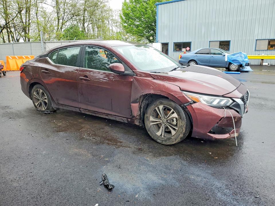 50966246 :رقم المزاد ، 3N1AB8CV2MY302148 vin ، 2021 Nissan Sentra مزاد بيع
