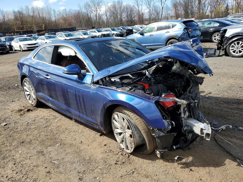2018 Audi A5 მანქანა იყიდება აუქციონზე, vin: WAUNNAF58JA003432, აუქციონის ნომერი: 49179386