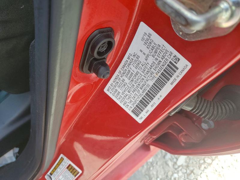 Aukcja sprzedaży 2020 Honda Civic, vin: 2HGFC1F35LH680150, numer aukcji: 75574025