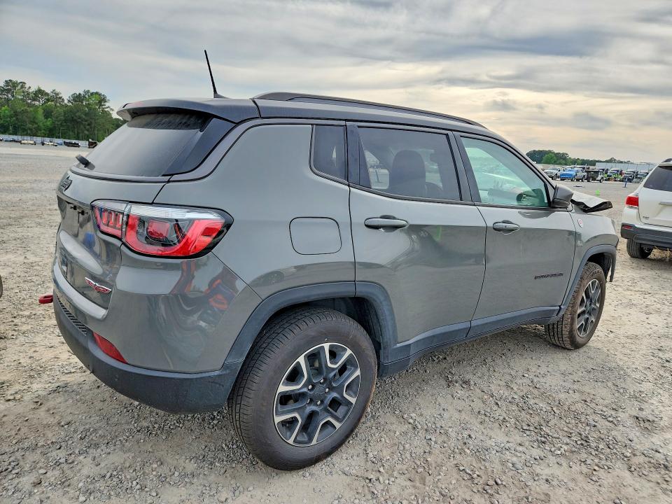 49239476 :رقم المزاد ، 3C4NJDDB3LT222254 vin ، 2020 Jeep Compass مزاد بيع