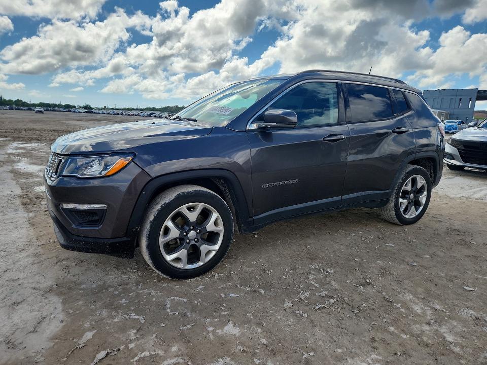 2018 Jeep Compass მანქანა იყიდება აუქციონზე, vin: 3C4NJCCB2JT406805, აუქციონის ნომერი: 50476956