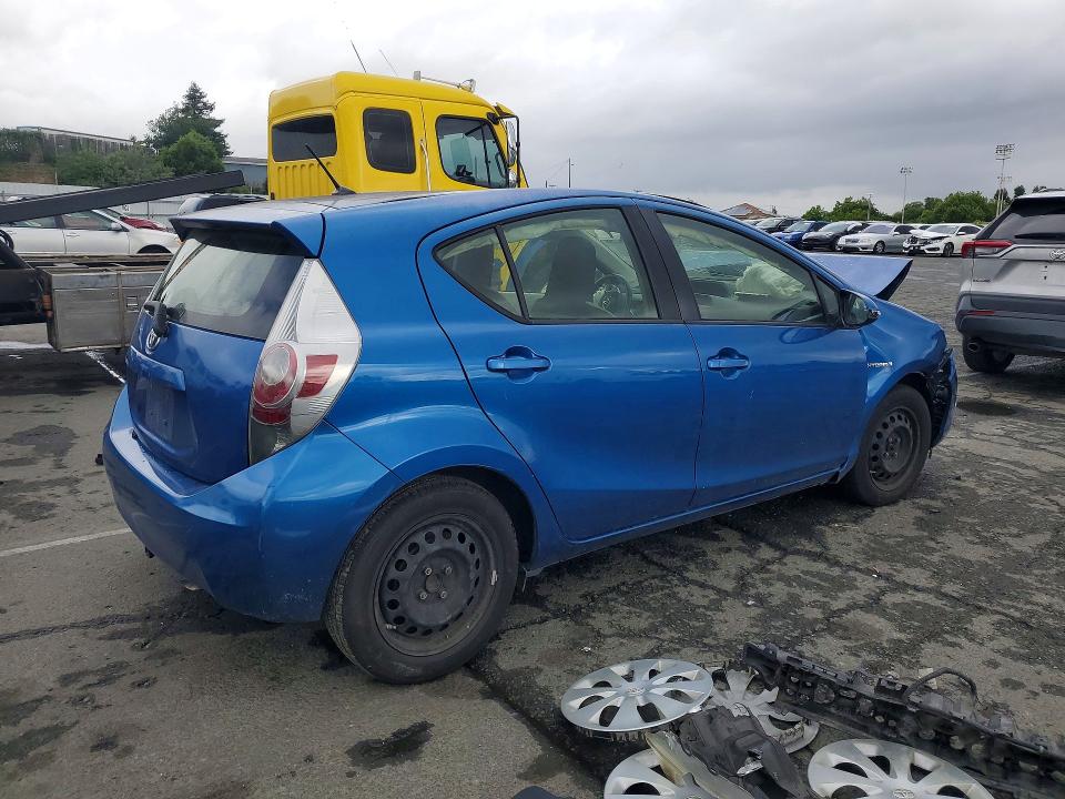 Aukcja sprzedaży 2014 Toyota Prius C, vin: JTDKDTB37E1563103, numer aukcji: 50194576