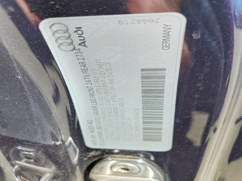 2013 Audi S5 მანქანა იყიდება აუქციონზე, vin: WAUCGAFHXDN003523, აუქციონის ნომერი: 49245796