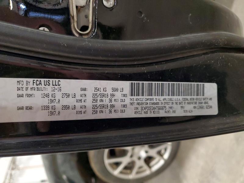 2017 Dodge Journey მანქანა იყიდება აუქციონზე, vin: 3C4PDDEGXHT566875, აუქციონის ნომერი: 50516966