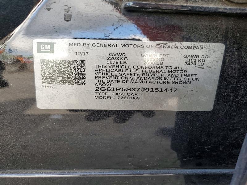 Продажа на аукционе авто 2018 Cadillac Xts, vin: 2G61P5S37J9151447, номер лота: 51363346