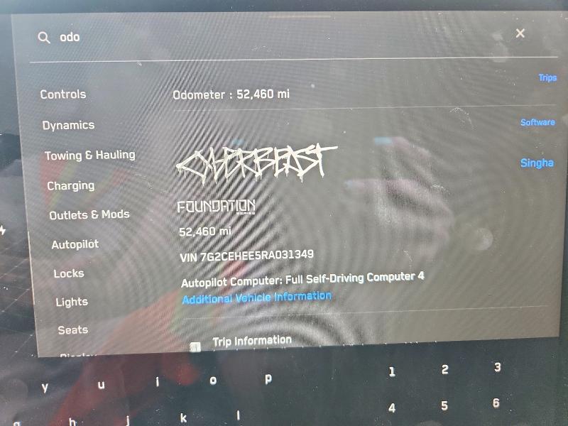 Aukcja sprzedaży 2024 Tesla Cybertruck, vin: 7G2CEHEE5RA031349, numer aukcji: 51005586