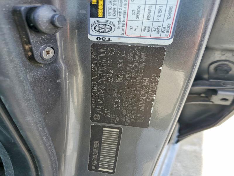 Aukcja sprzedaży 2013 Kia Forte, vin: KNAFU4A22D5711694, numer aukcji: 51647876