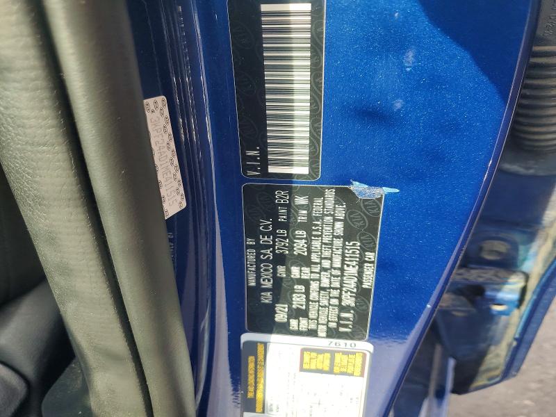 Aukcja sprzedaży 2021 Kia Forte, vin: 3KPF24AD1ME411515, numer aukcji: 50473016