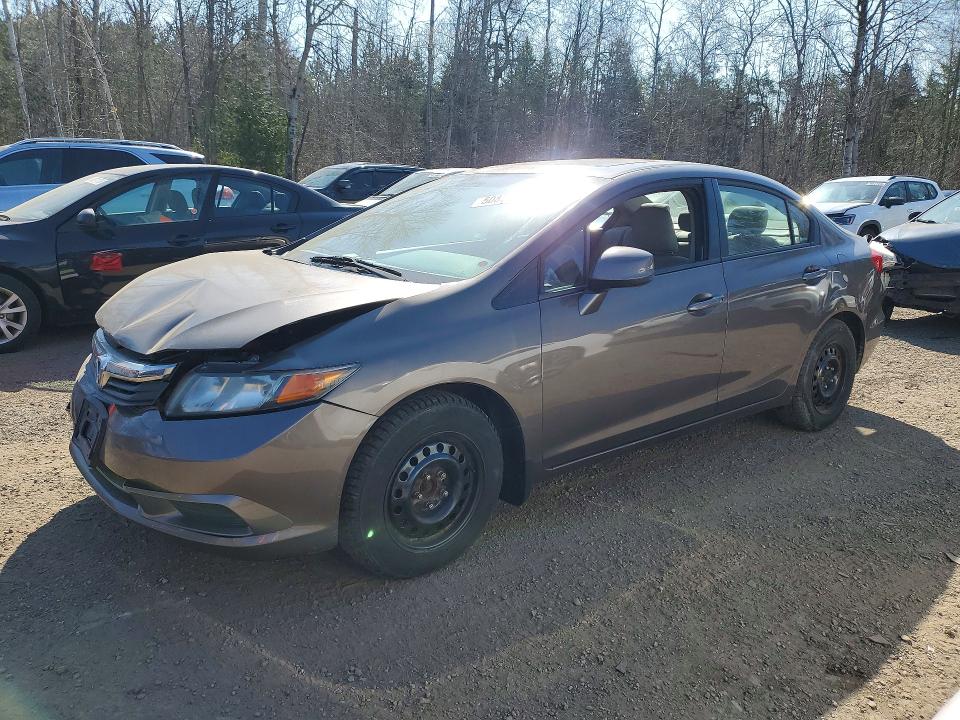 50838586 :رقم المزاد ، 2HGFB2F53CH022370 vin ، 2012 Honda Civic مزاد بيع