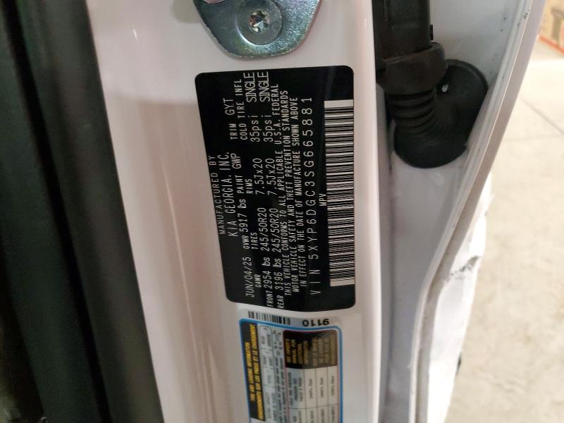 Aukcja sprzedaży 2025 Kia Telluride, vin: 5XYP6DGC3SG665881, numer aukcji: 49959536