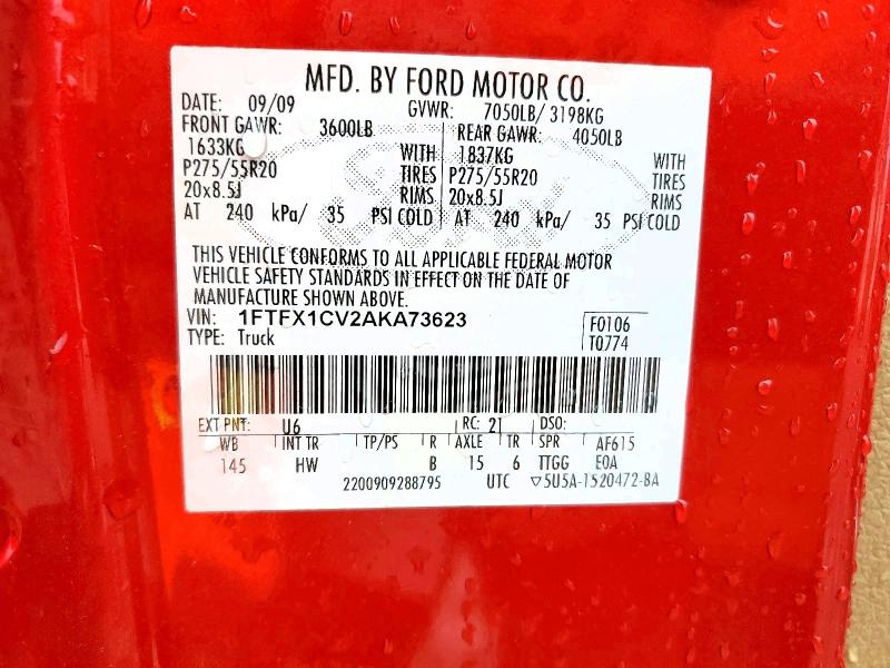 Aukcja sprzedaży 2010 Ford F150, vin: 1FTFX1CV2AKA73623, numer aukcji: 51679016