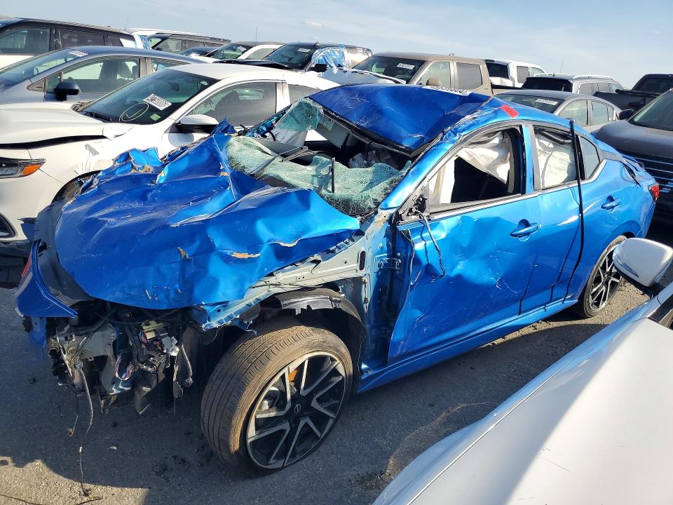 48839806 :رقم المزاد ، 3N1AB8DV1SY309412 vin ، 2025 Nissan Sentra مزاد بيع