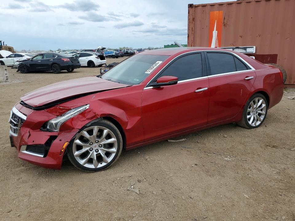 51004346 :رقم المزاد ، 1G6AZ5S37E0121827 vin ، 2014 Cadillac Cts مزاد بيع