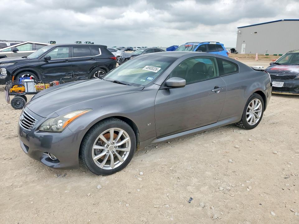 48908326 :رقم المزاد ، JN1CV6EL2EM130921 vin ، 2014 Infiniti Q60 Coupe مزاد بيع