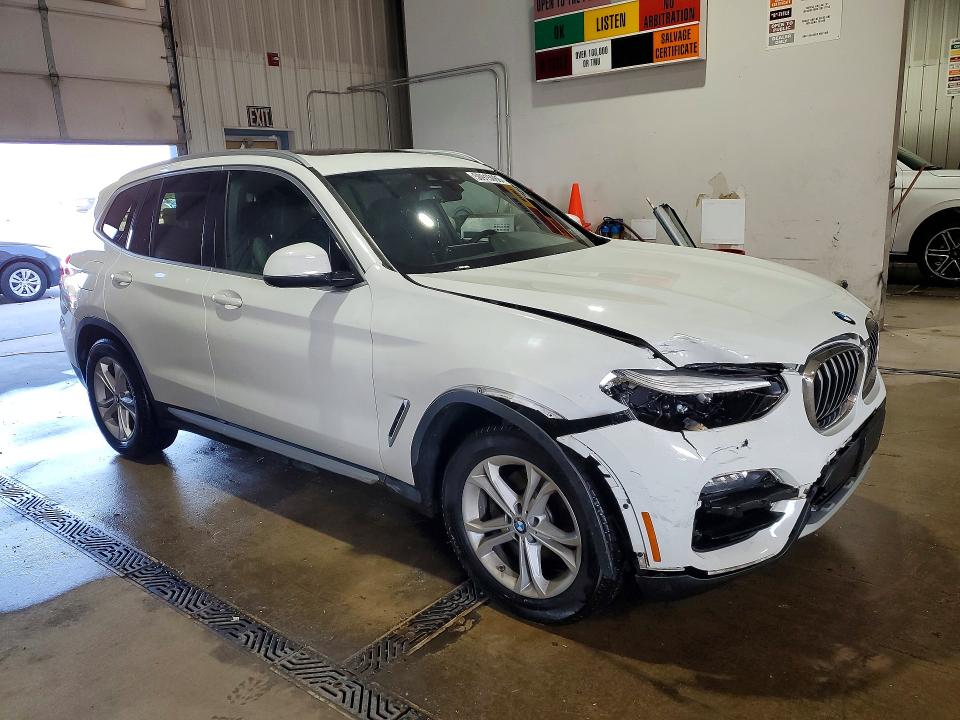 2020 Bmw X3 მანქანა იყიდება აუქციონზე, vin: 5UXTY5C0XLLT32057, აუქციონის ნომერი: 50915066