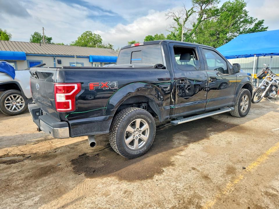 50242266 :رقم المزاد ، 1FTEW1E57JKF50154 vin ، 2018 Ford F150 مزاد بيع
