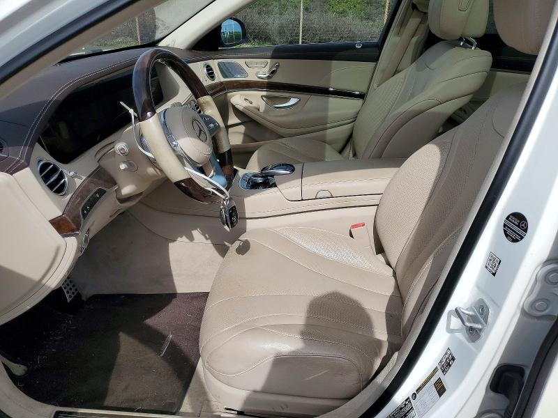 50467686 :رقم المزاد ، WDDUG6GB3JA356340 vin ، 2018 Mercedes-benz S مزاد بيع
