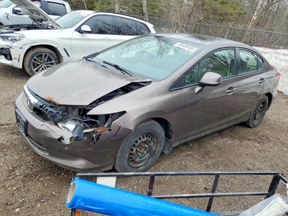2012 Honda Civic მანქანა იყიდება აუქციონზე, vin: 2HGFB2F98CH015062, აუქციონის ნომერი: 48480406