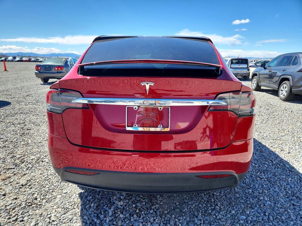 2018 Tesla Model X მანქანა იყიდება აუქციონზე, vin: 5YJXCBE27JF109344, აუქციონის ნომერი: 48774266