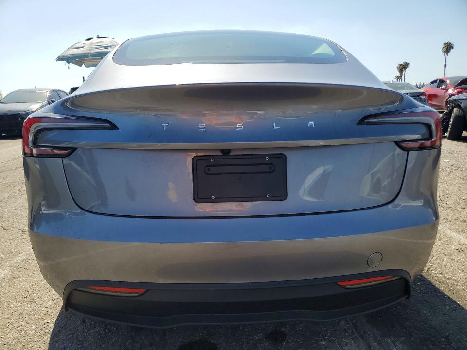 2025 Tesla Model 3 მანქანა იყიდება აუქციონზე, vin: 5YJ3E1EA1SF936218, აუქციონის ნომერი: 51808346