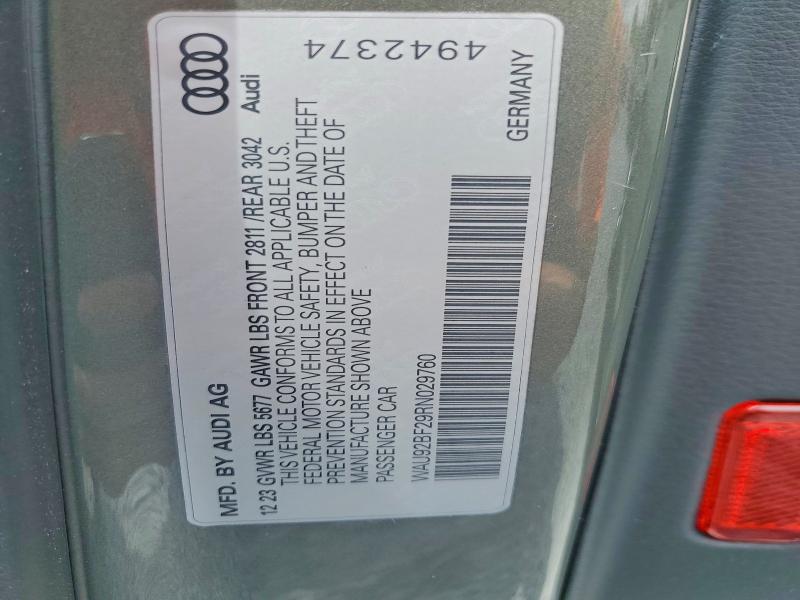 Продаж на аукціоні авто 2024 Audi A6 Allroad, vin: WAU92BF29RN029760, номер лоту: 51029076