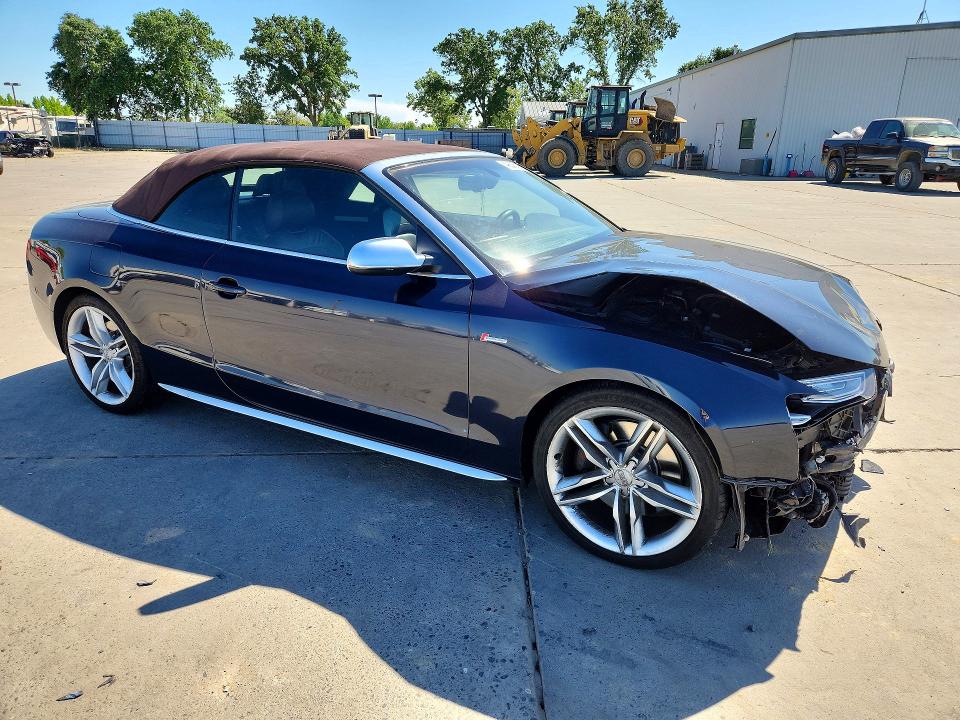 2013 Audi S5 მანქანა იყიდება აუქციონზე, vin: WAUCGAFHXDN003523, აუქციონის ნომერი: 49245796