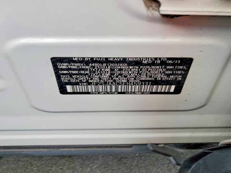 Продажа на аукционе авто 2014 Subaru Forester, vin: JF2SJAAC5EH459331, номер лота: 49618396