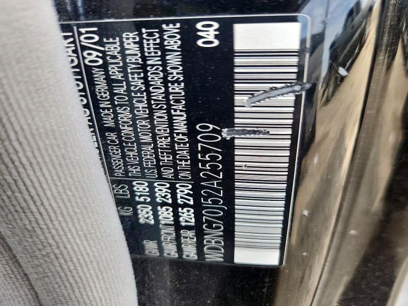 Продаж на аукціоні авто 2002 Mercedes-benz S, vin: WDBNG70J52A255709, номер лоту: 49461116