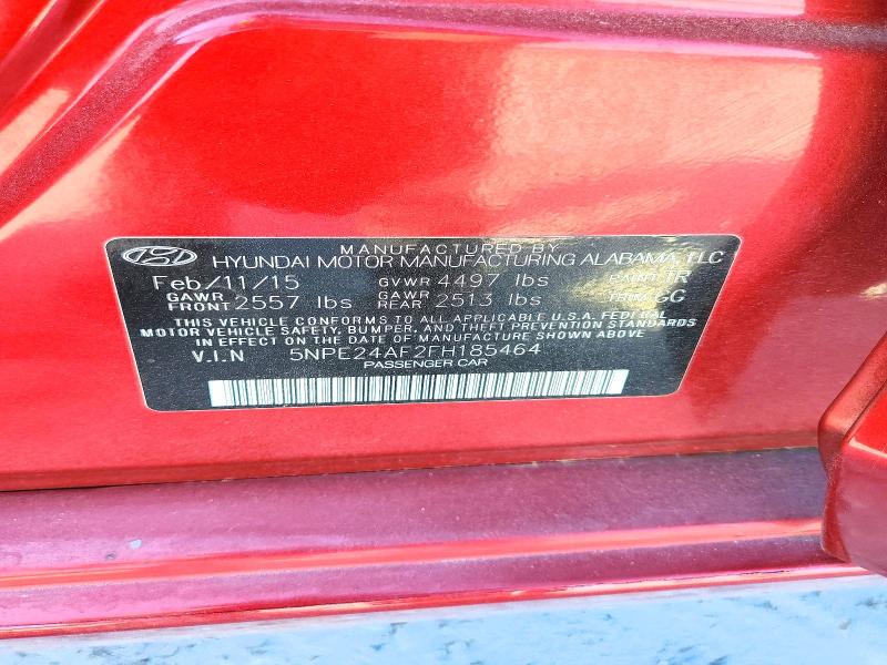 Aukcja sprzedaży 2015 Hyundai Sonata, vin: 5NPE24AF2FH185464, numer aukcji: 50768416