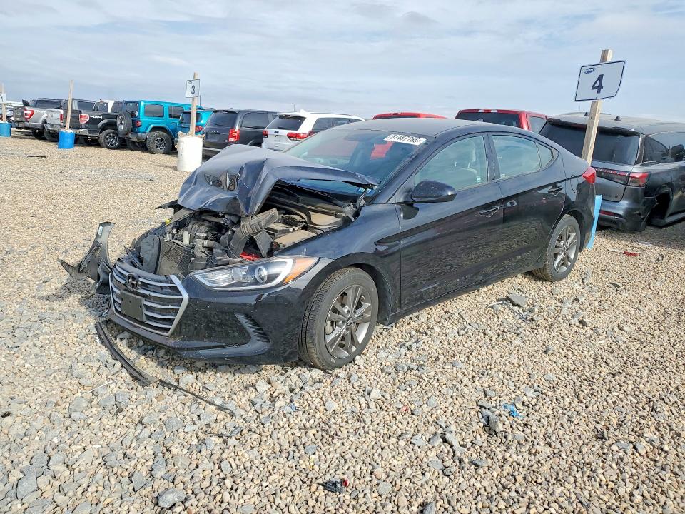 51467786 :رقم المزاد ، 5NPD84LFXJH247953 vin ، 2018 Hyundai Elantra مزاد بيع