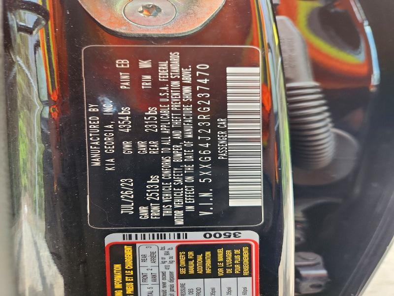 Aukcja sprzedaży 2024 Kia K5, vin: 5XXG64J23RG237470, numer aukcji: 51072036
