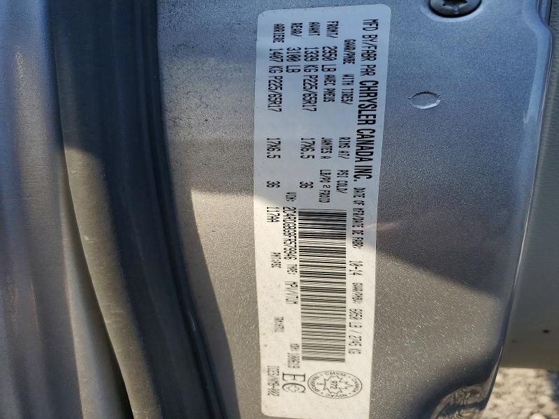 48566346 :رقم المزاد ، 2C4RDGBG8FR579946 vin ، 2015 Dodge Grand Caravan مزاد بيع