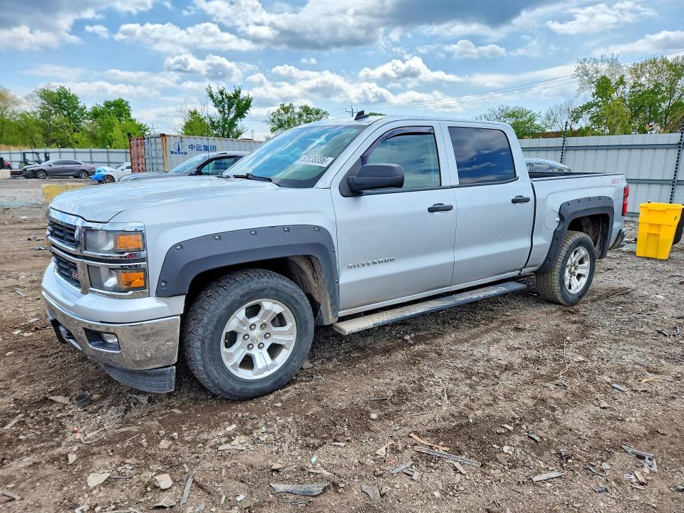 Auction sale of the 2014 Chevrolet Silverado, vin: 3GCUKRECXEG260024, lot number: 52038396