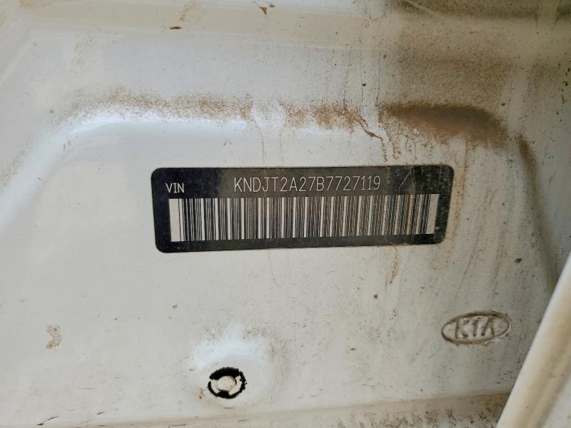 51896456 :رقم المزاد ، KNDJT2A27B7727119 vin ، 2011 Kia Soul مزاد بيع