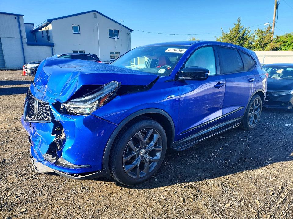 Auction sale of the 2022 Acura Mdx, vin: 5J8YE1H05NL048504, lot number: 51246296