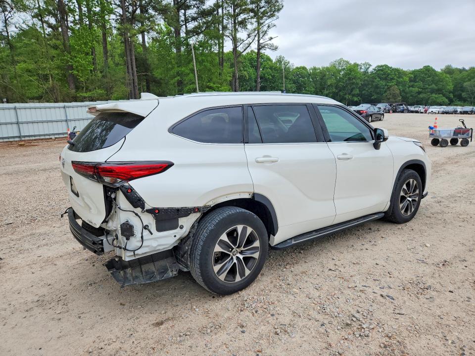 2020 Toyota Highlander მანქანა იყიდება აუქციონზე, vin: 5TDHZRBH5LS521250, აუქციონის ნომერი: 51068786