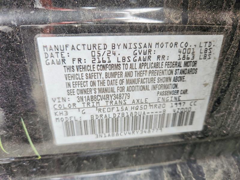 Продаж на аукціоні авто 2024 Nissan Sentra, vin: 3N1AB8CV4RY348779, номер лоту: 51487806