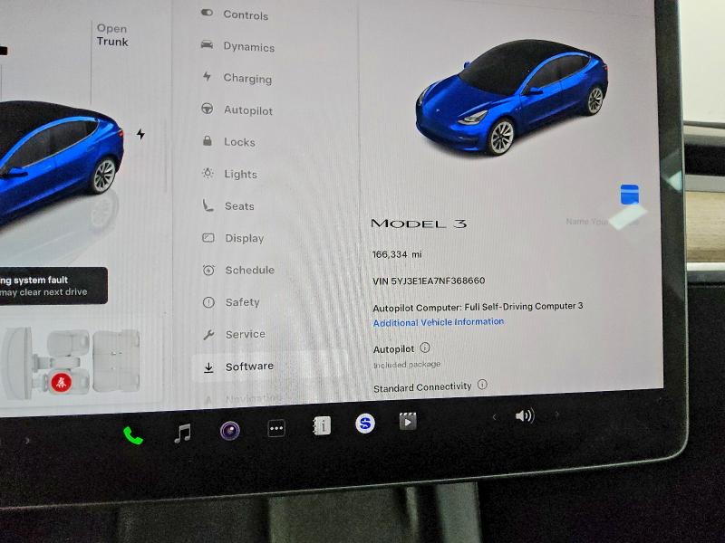 48877996 :رقم المزاد ، 5YJ3E1EA7NF368660 vin ، 2022 Tesla Model 3 مزاد بيع