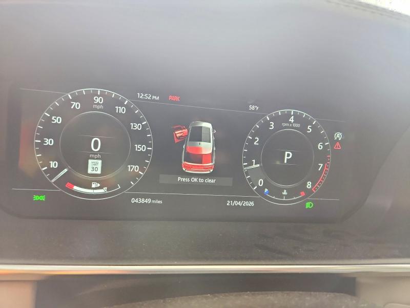 50467156 :رقم المزاد ، SALGS2SE4NA468076 vin ، 2022 Land Rover Range Rover مزاد بيع