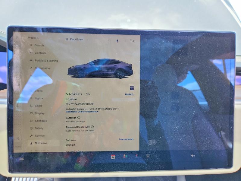 Aukcja sprzedaży 2023 Tesla Model S, vin: 5YJSA1E50PF517598, numer aukcji: 49675486